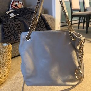 Michael Kors Jet Set Medium Leather Tote